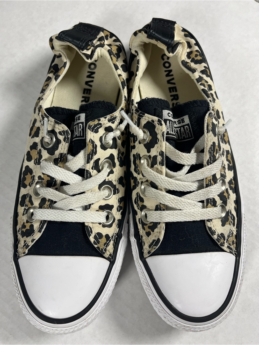 Converse Chuck Taylor All Star Shoreline Leopard Print Size 8 - Picture 2 of 9